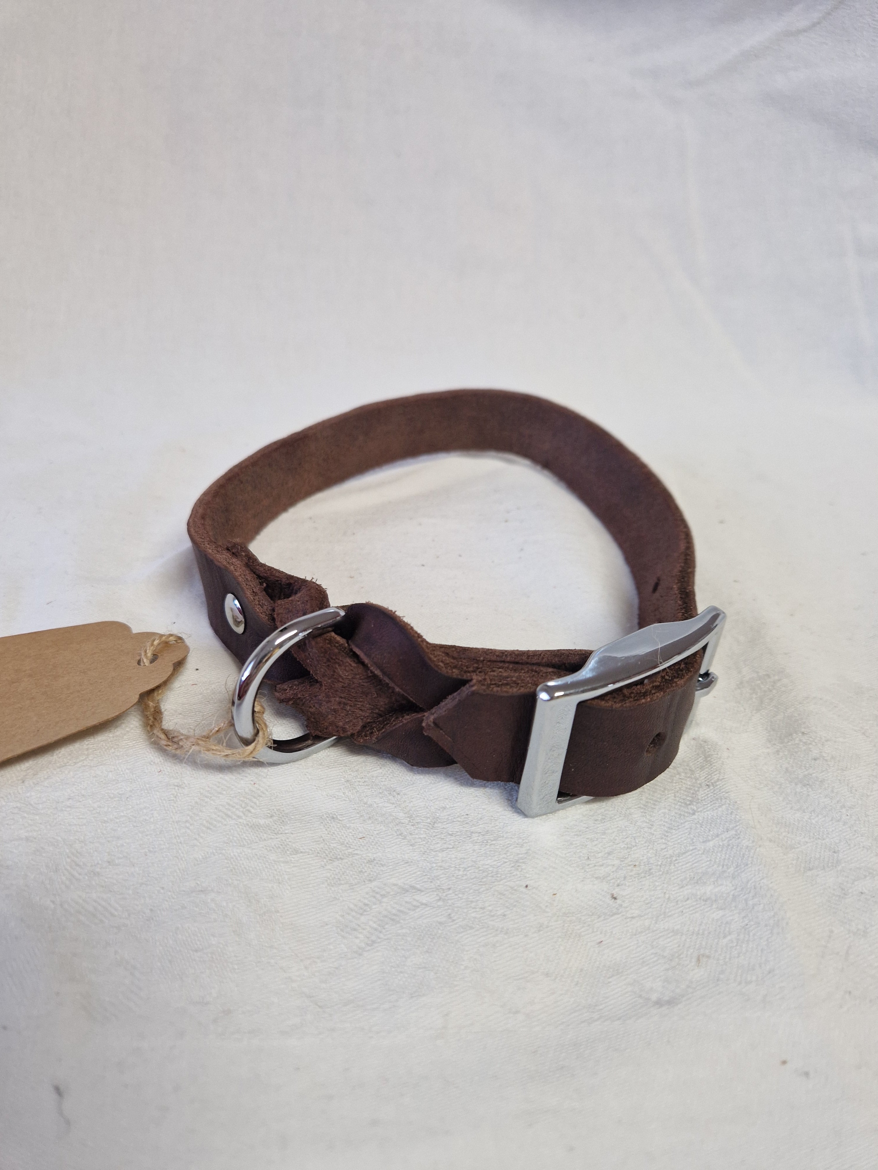 Lederhalsband 25mm